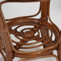Террасный комплект New Bogota (2 кресла + стол) с подушками (Коричневый) - Изображение 2